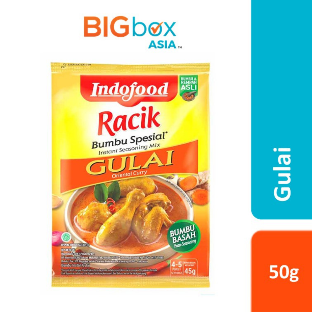 Indofood Racik Bumbu Spesial GULAI Oriental Curry  (50g)