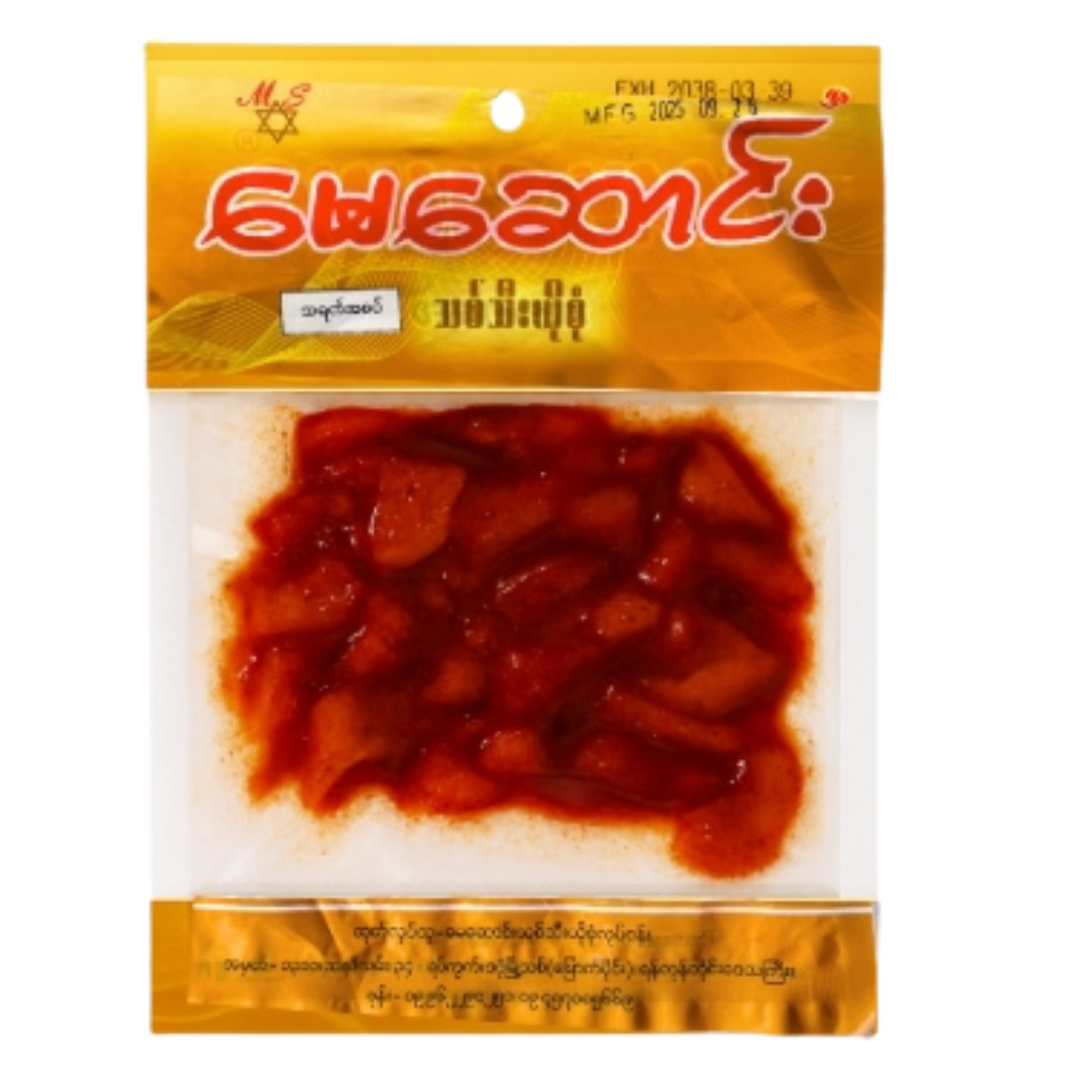 May Saung Fruit Jam_မေဆောင်း ယိုစုံသရက်အစပ်(125g)