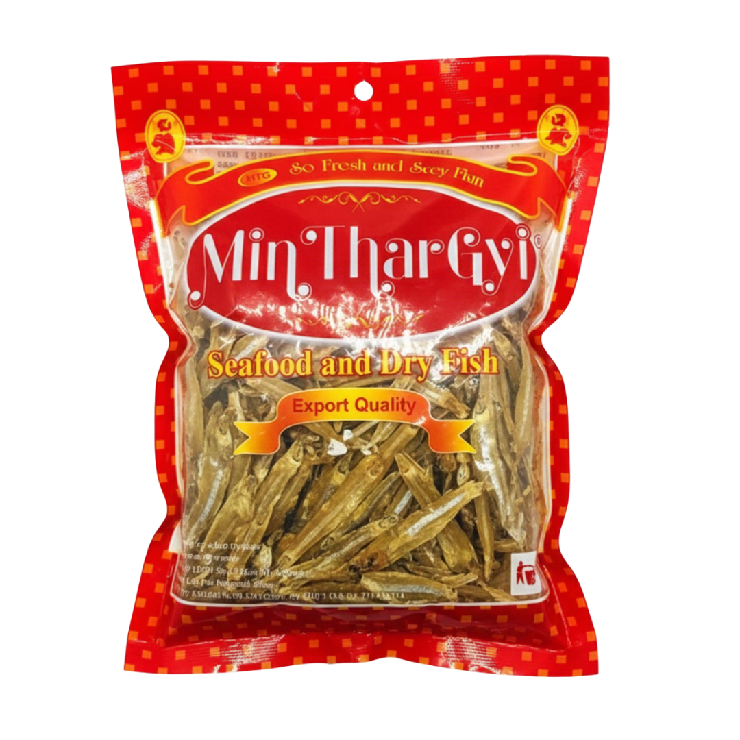 Min Thar Gyi Dried Anchovies_မင်းသားကြီး ငါးနီတူခြောက် (160g)
