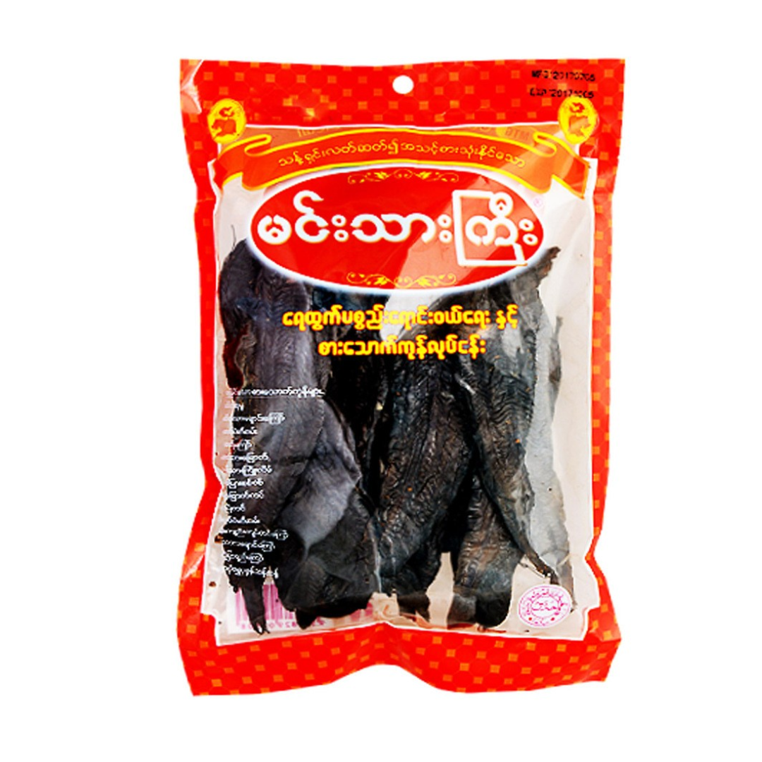 Min Thar Gyi Dried Smoked Catfish_ မင်းသားကြီးငါးကျည်းကျပ်တင်ခြောက် (160g)