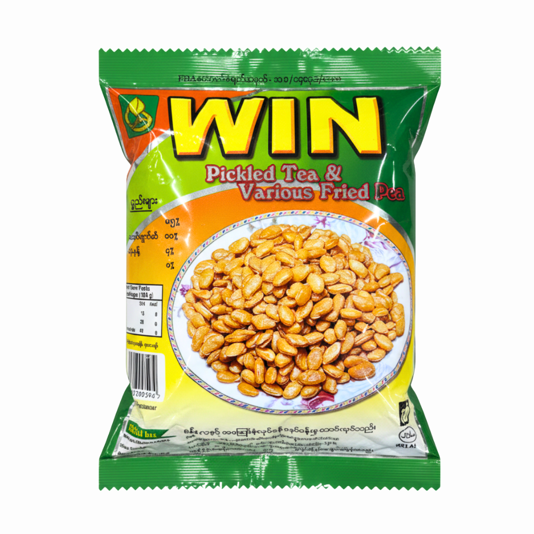 Win Fried Peas_ဝင်းဆီစိမ်ပဲပူးကြော် (400g)