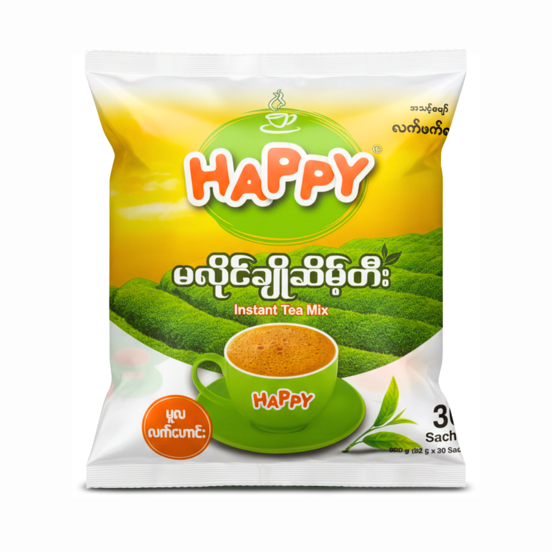 Happy Instant Tea Mix_မလိုင်ချိုဆိမ့်တီး (660g)
