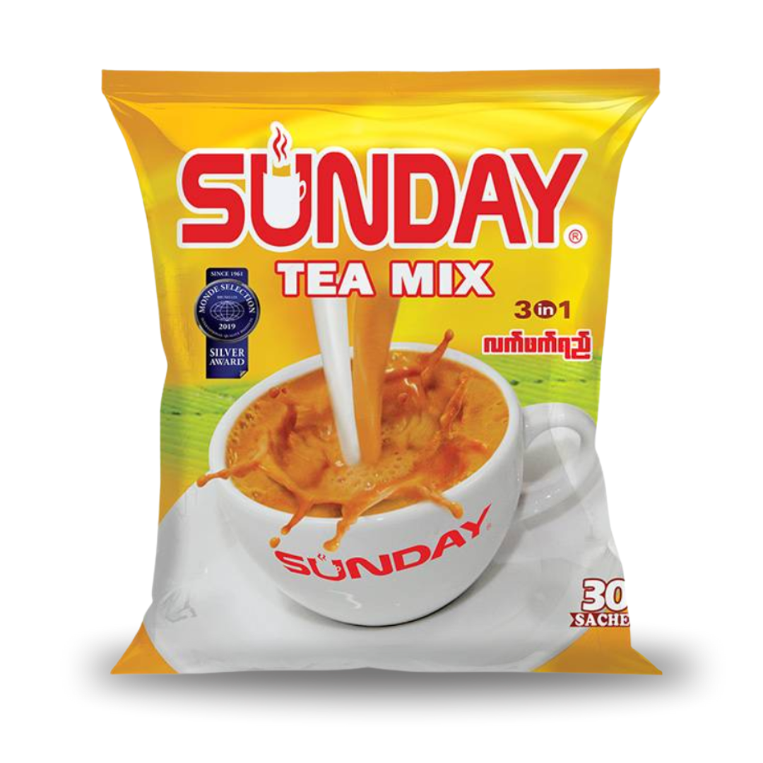 SUNDAY Tea Mix_ လက်ဖက်ရည် 3 in 1 (750g)