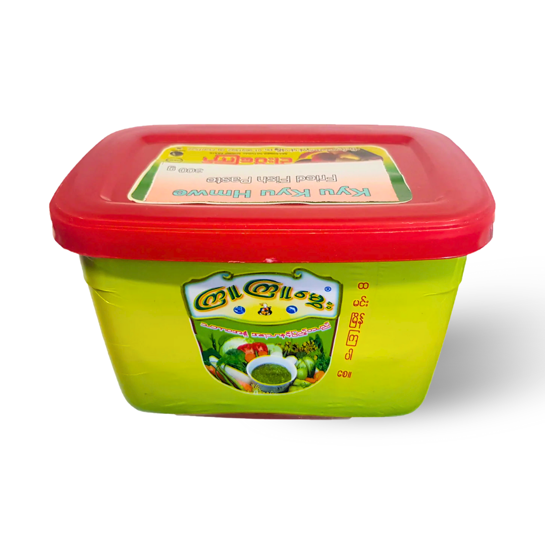 Kyu Kyu Mwe Pounded Shrimp Paste_ကြူကြူမွှေး မျှင်ငပိထောင်း (470g)