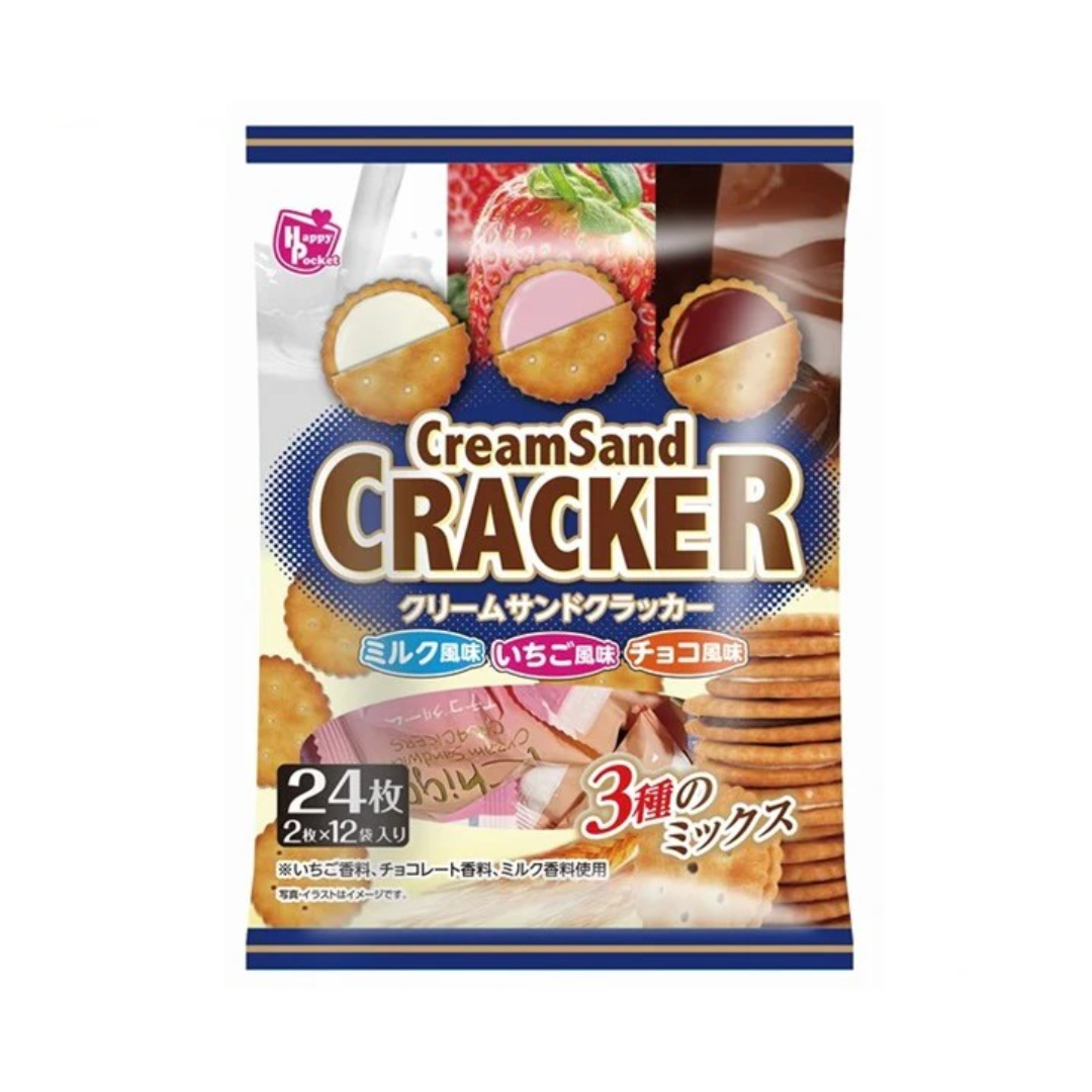 Cream Sand Cracker (12bags x 1Pck)