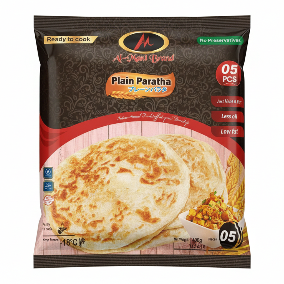 Al-Mani Plain Paratha ပလာတာ (5pcs)