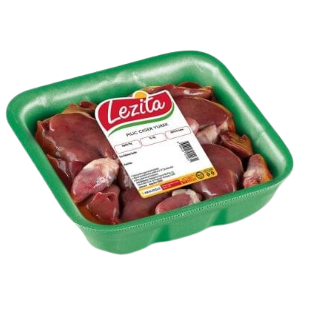 Lezita Chicken Liver_ ကြက်အသဲ+နှလုံး (450g)