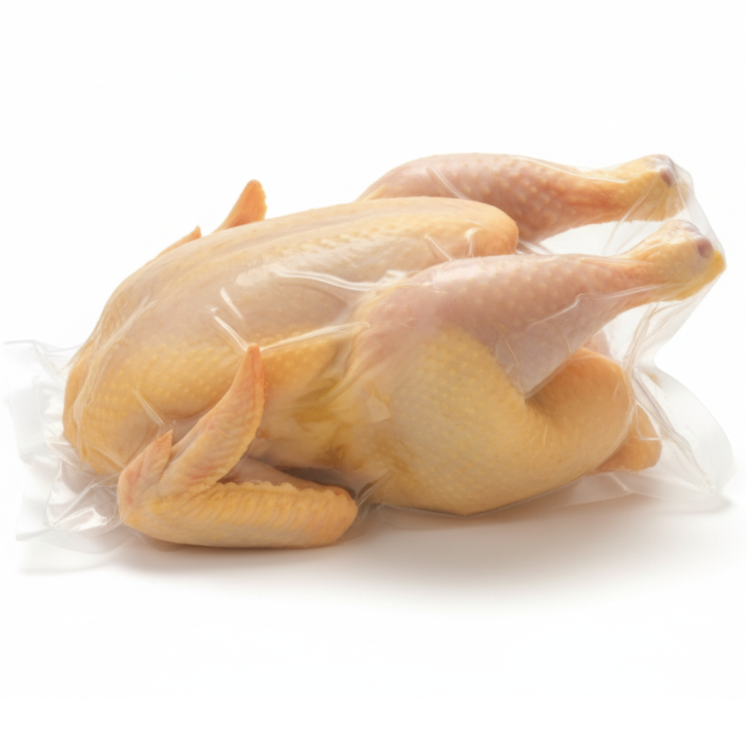 Frozen Hard Chicken Whole With Skin_ ကြက်အမာသား (1kg)