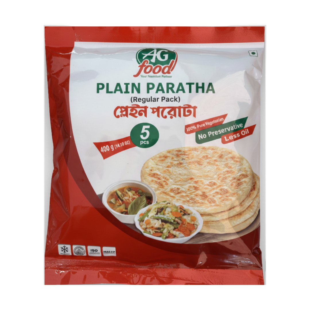 Plain Paratha_ ပလာတာ (5pcs)