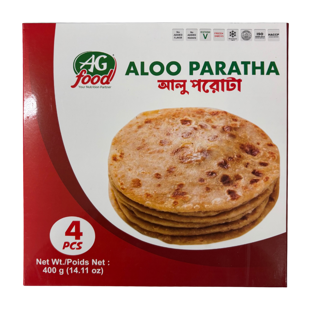 Aloo Paratha_ အာလူးပလာတာ (4pcs) 400g