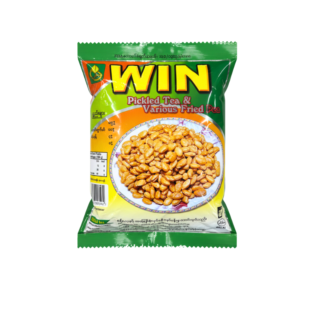 Win Fried Peas_ဝင်းဆီစိမ်ပဲပူးကြော် (400g)