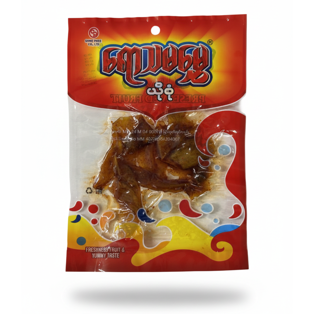 Yaw Thama Mhwe Preserved Fruit Jam_ ရောသမမွှေသရက်ပေါင်းအစပ် (60g)