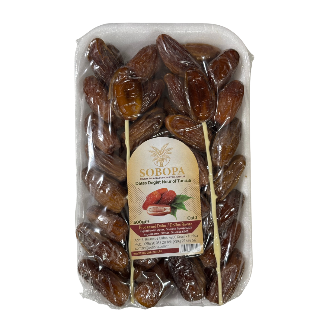 SOBOPA Deglet Nour of Tunisia_ စွန်ပလွန်အပျော့ (500g)