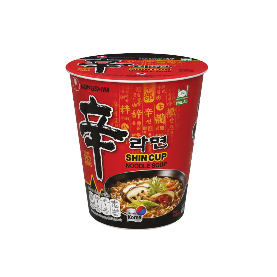 Nongshim Shin Ramyeon Noodle Cup (Gourmet Spicy)