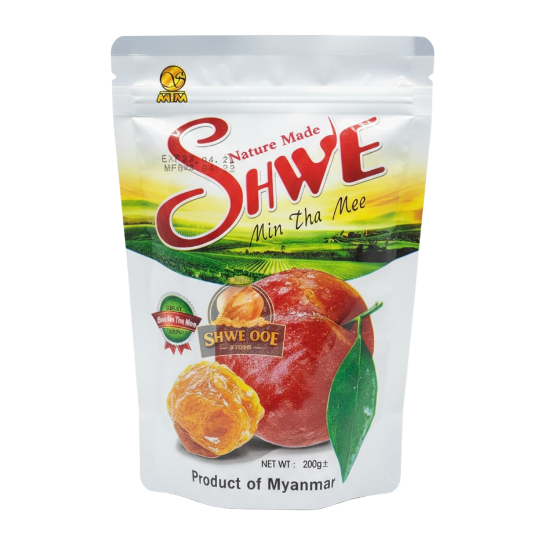 Shwe Min Tha Mee_ ရွှေမင်းသမီး၊မက်မန်းယို (110g)
