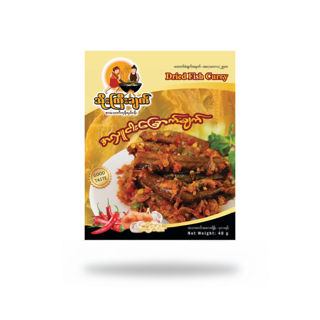 Oh Gyee Chat Ahlu Dried Fish Curry_ အိုးကြီးချက်အလှူငါးခြောက်ချက် (40g)