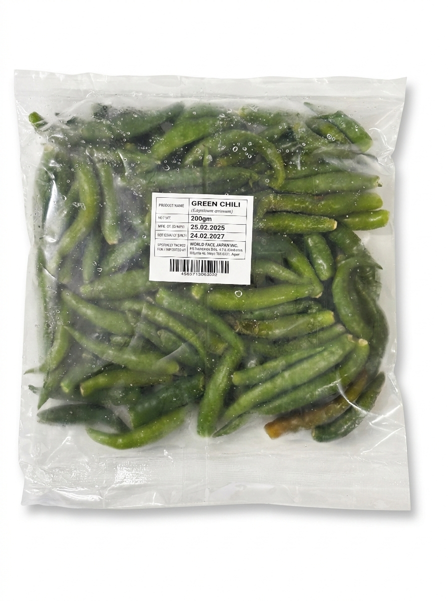 Green Chili_ ငရုပ်သီးစိမ်း (250g)