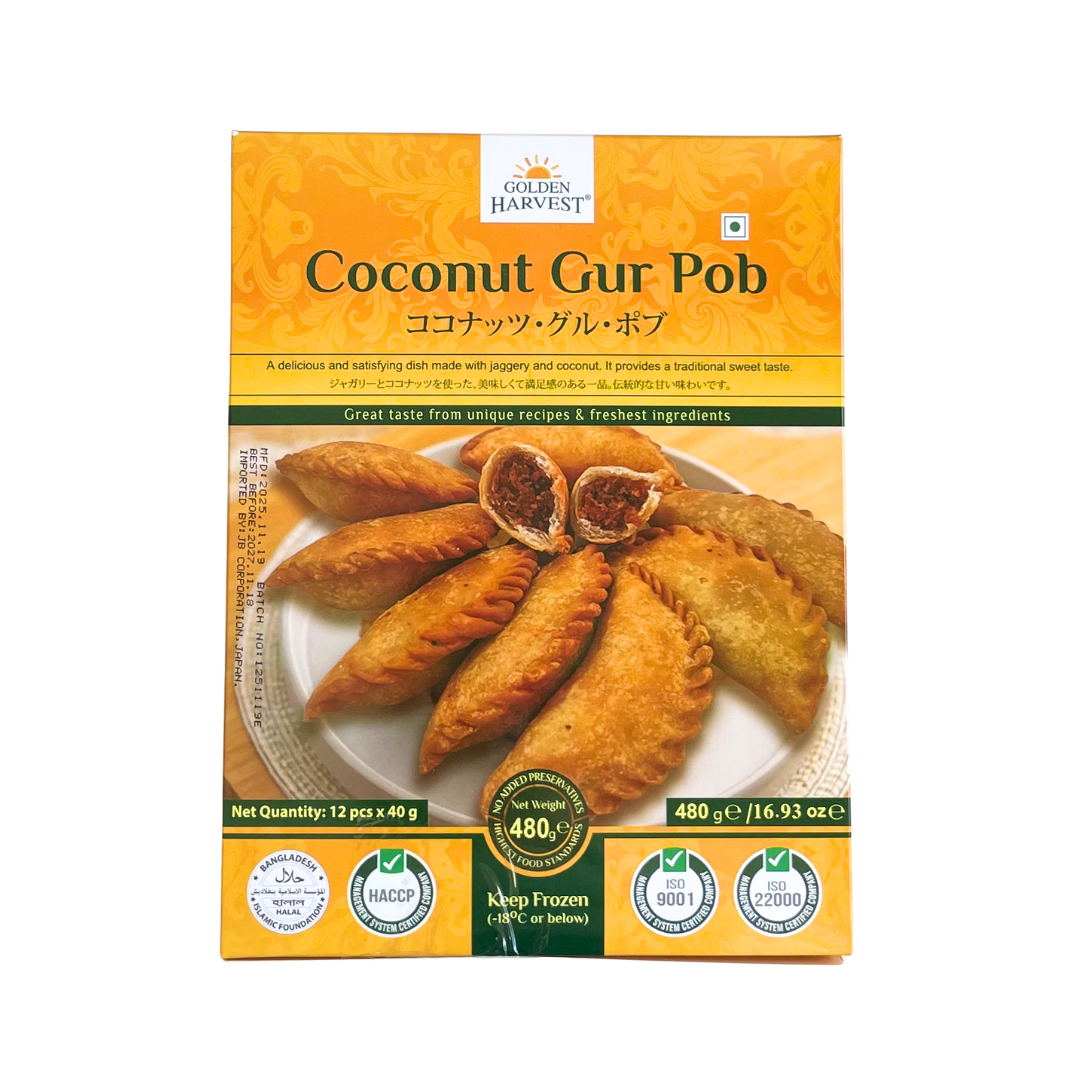 Golden Harvest Coconut Gur Pob_ အုန်းသီးဘီးမုန့် (480g)