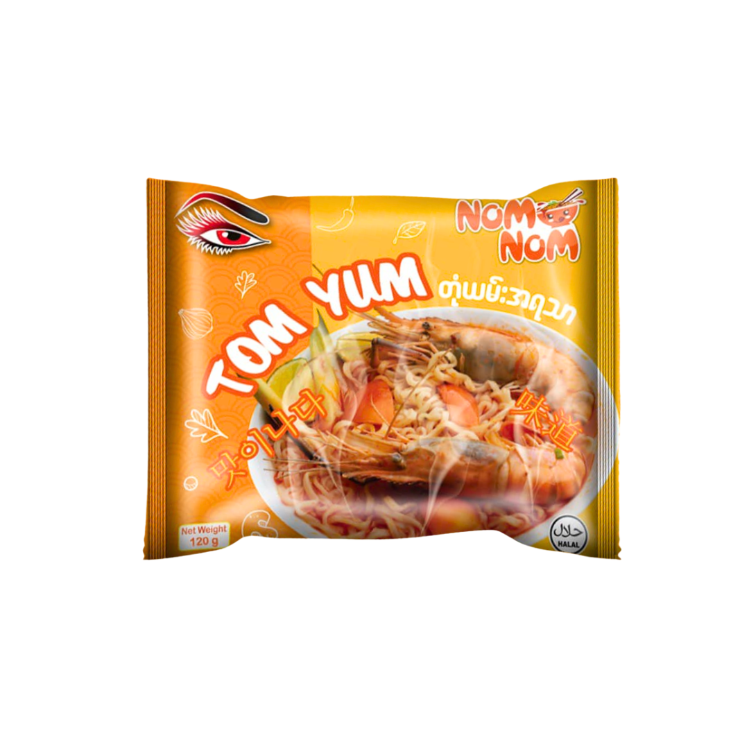 Nom Nom Tom Yum Noodle_ တုံယမ်းခေါက်ဆွဲ (120g)