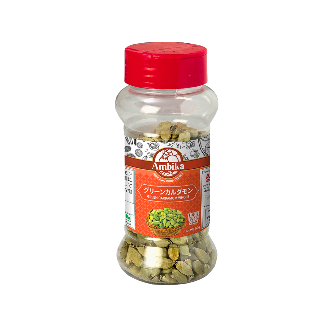 Ambika Green Cardamom Whole (50g)