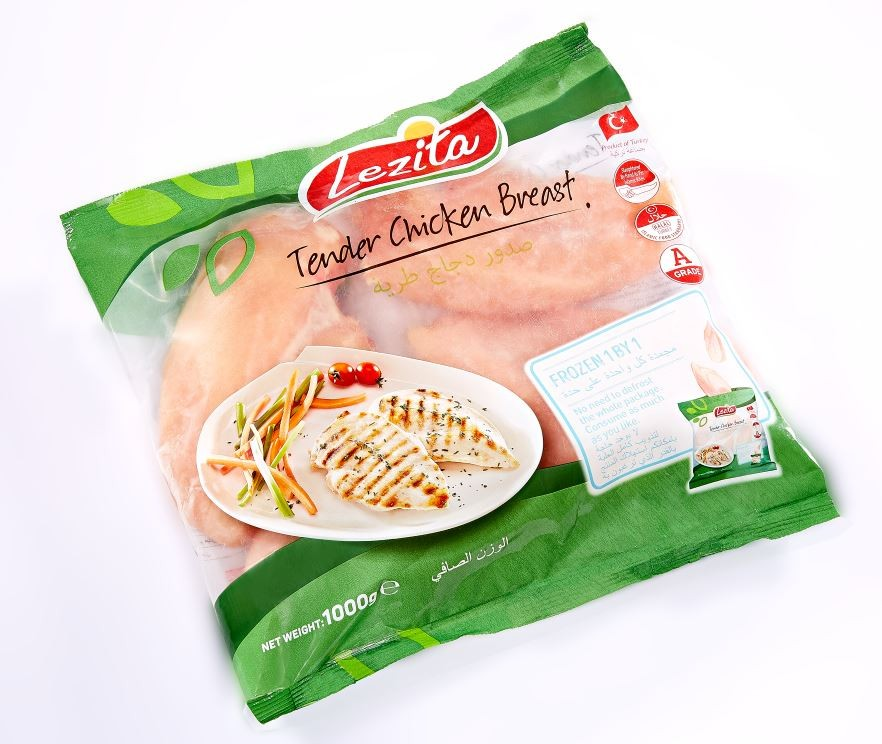 Lezita chicken breast boneless skinless 900g（鶏むね肉、ボーンレス）