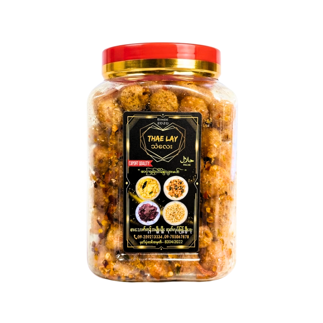 Thae Lay Fried Soya Nuggets_အသားတုအစပ်ကြော် (200g)