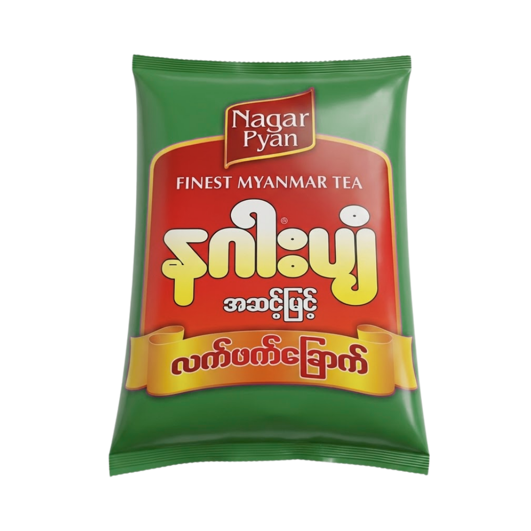 Nagar Pyan Myanmar Tea_နဂါးပျံလက်ဖက်ခြောက် (400g)