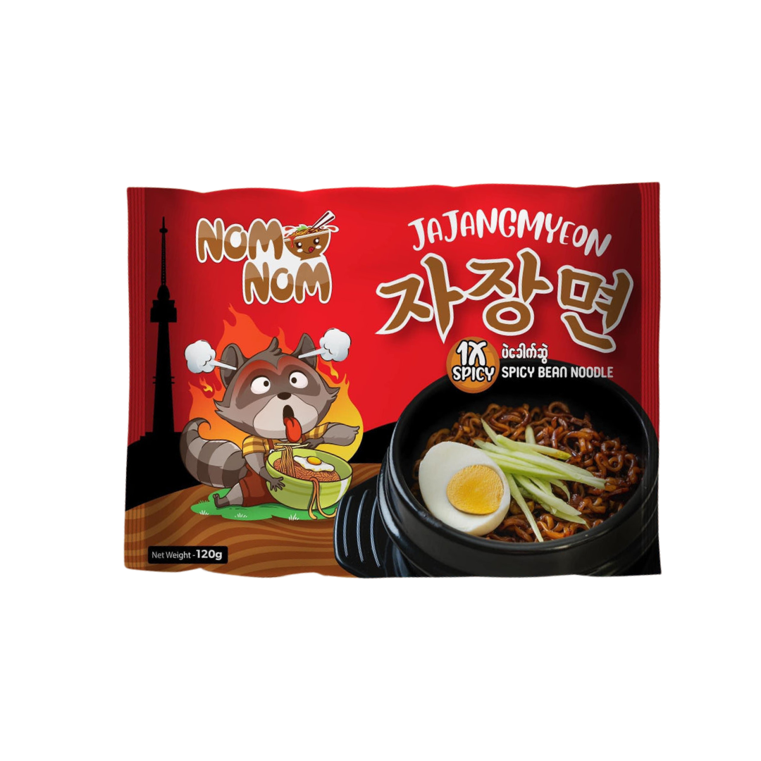 Nom Nom Jajangmyeon_ပဲခေါက်ဆွဲအစပ် (120g)