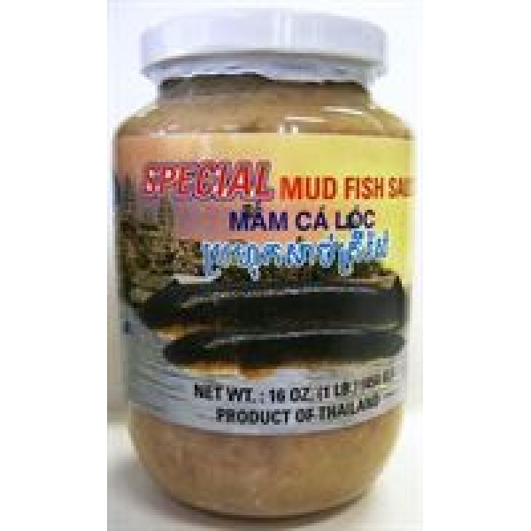 Pickled Mud Fish (454g) ယိုးဒရား ငါးရံ့ ငပိရည်ကျို