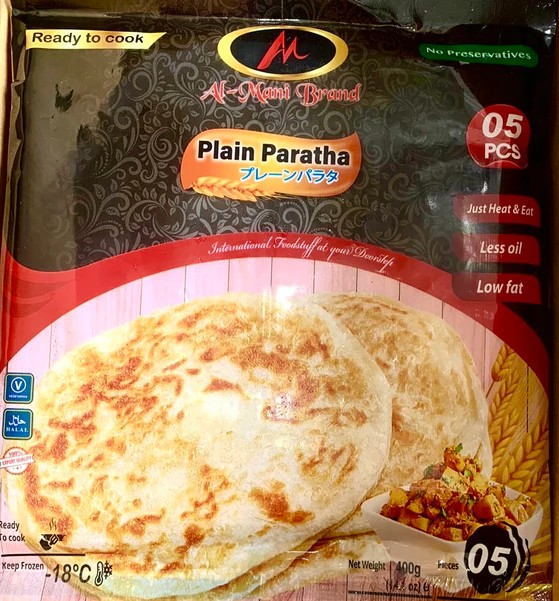 AlMani Plain Paratha ပလာတာ (5pcs)
