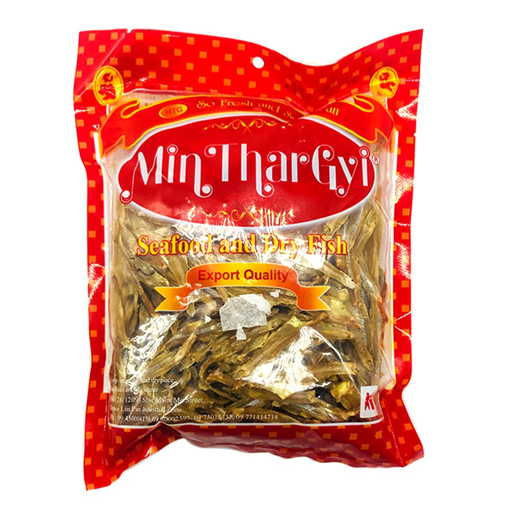 MIN THAR GYI Dried Anchovies ( Ngar Ni Tu ) 160g