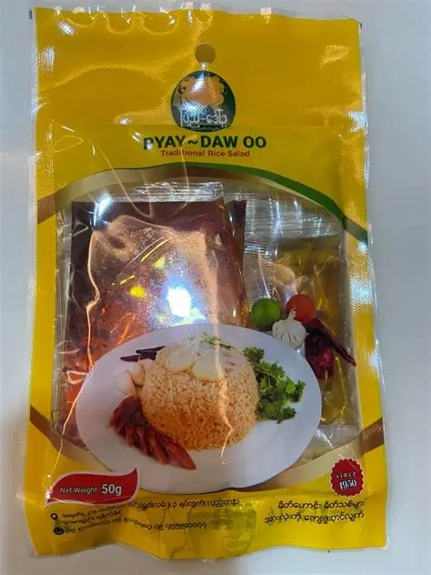 PYAY DAW OO Traditional Rice Salad ( Htamin thoke )