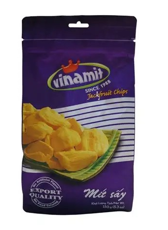 Vinamit Vietnam Jackfruit Chips - High Quality Food - 150 gram