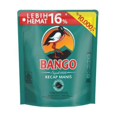Bango Kecap Manis 265 GRAM - Soy Sauce, Kecap Manis Refill, Kecap Manis Pouch