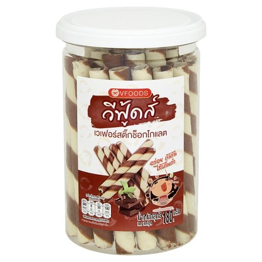 Vfoods Chocolate Wafer Stick 180g