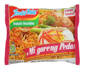 Indomie Mi Goreng Pedas Flavor 80g