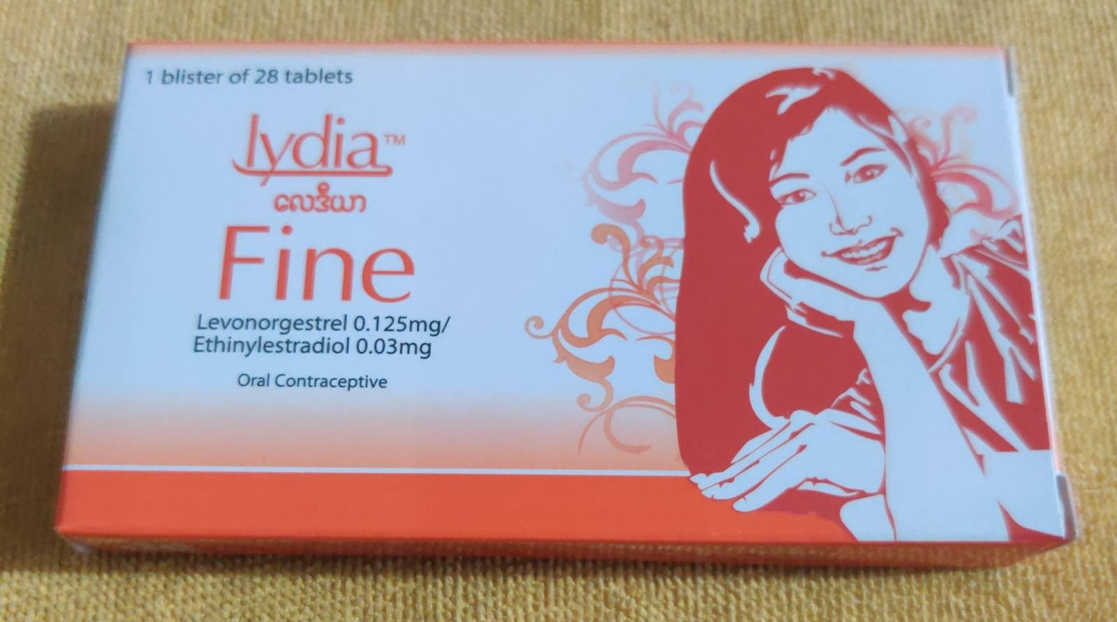 Lydia Fine Oral contraceptive Pills personal care