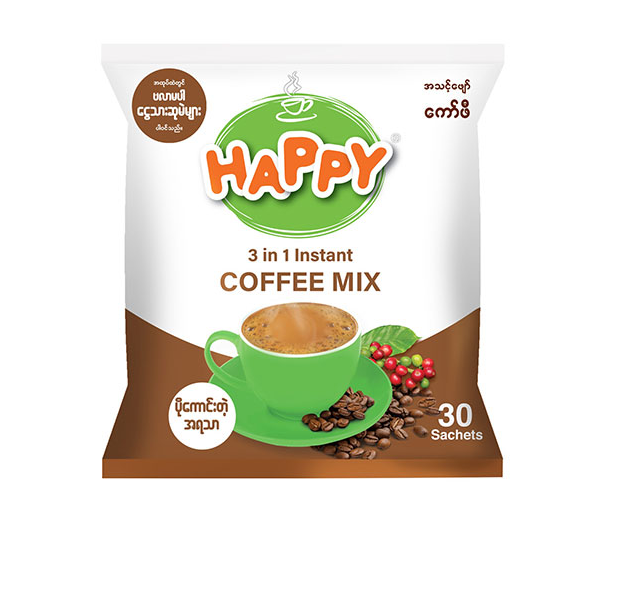 Happy Original 3 in 1 Coffee Mix 30 s 22g