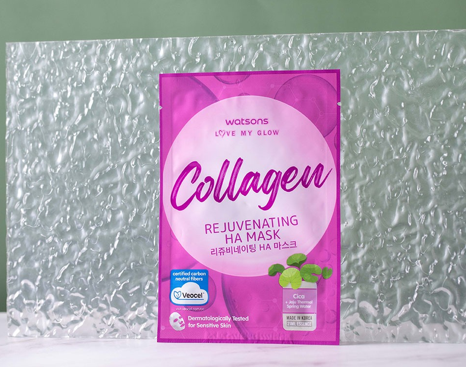 Watsons Love My Glow Collagen Rejuvenating HA Mask 21ml