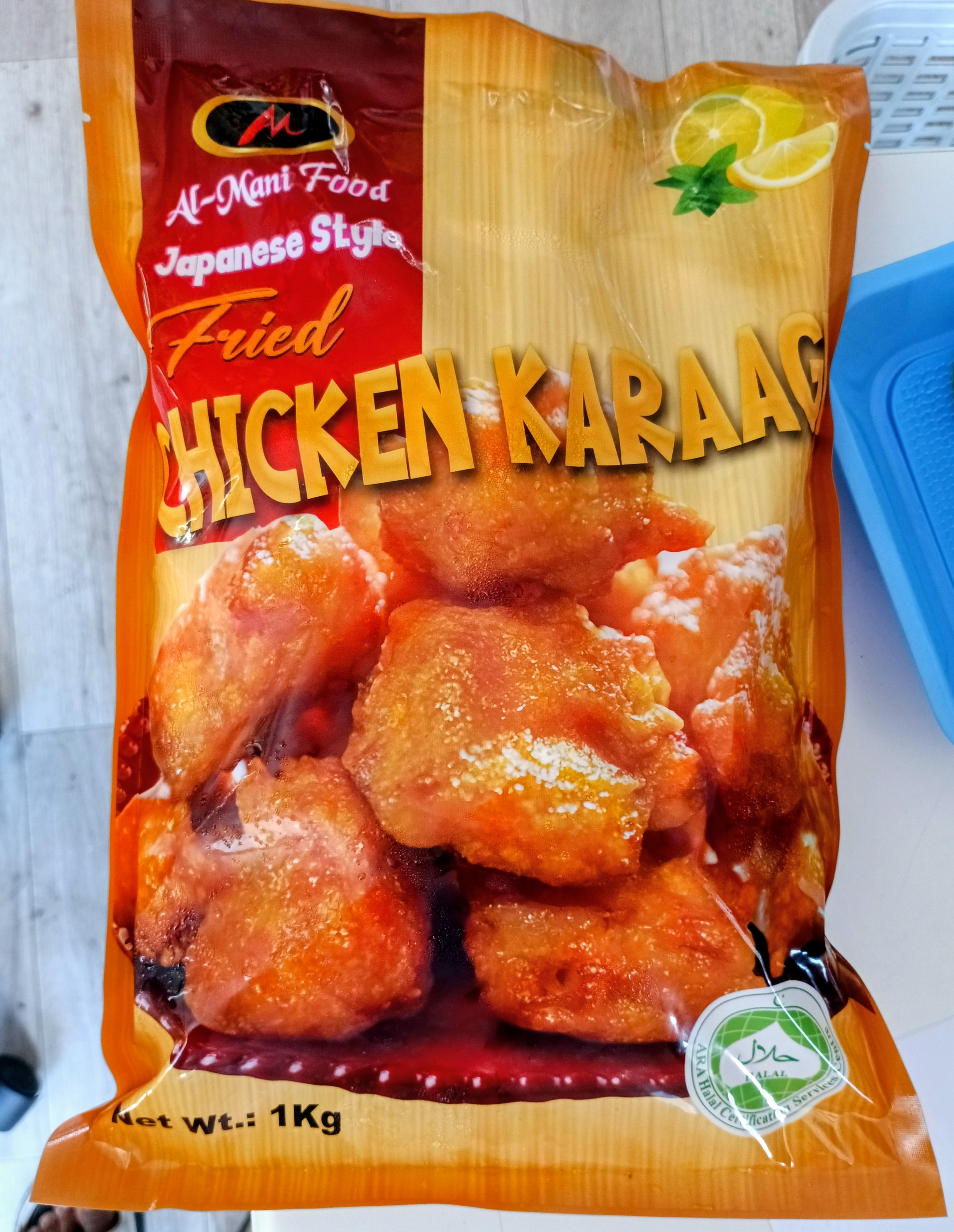 JB Al -Mani food Japanese Style Fried Chicken karaage 1kg pack