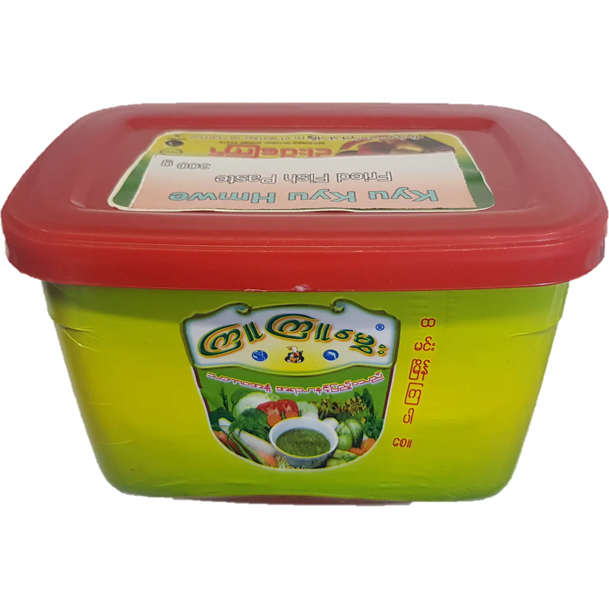 ကြူကြူမွှေး မျှင်ငပိထောင်း Kyu Kyu Mwe Pounded Shrimp Paste 470g