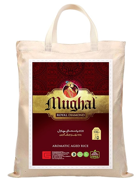 Mughal Royal Diamond  Basmati Rice, 5kg