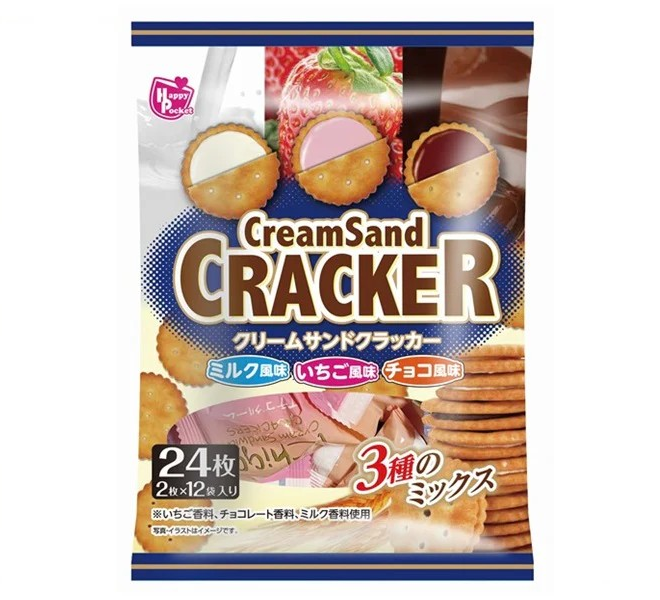 Cream Sand Cracker (12bags x 1Pck)