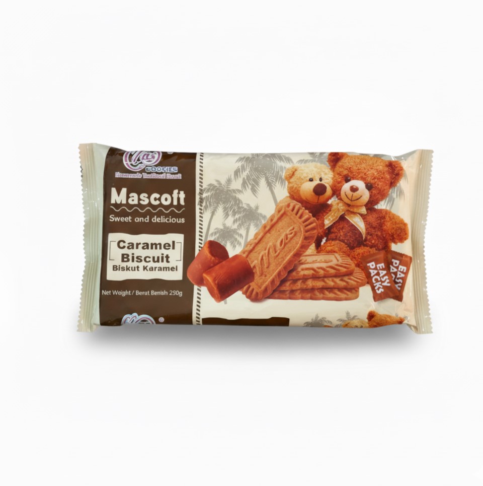 Mascoft Caramel Biscuit (250g)