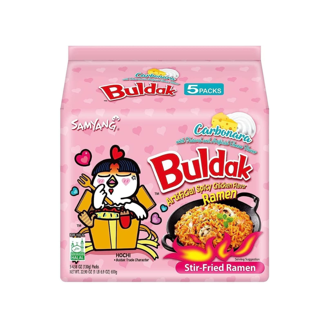 Buldak Carbonara Noodle (5 packs x1)