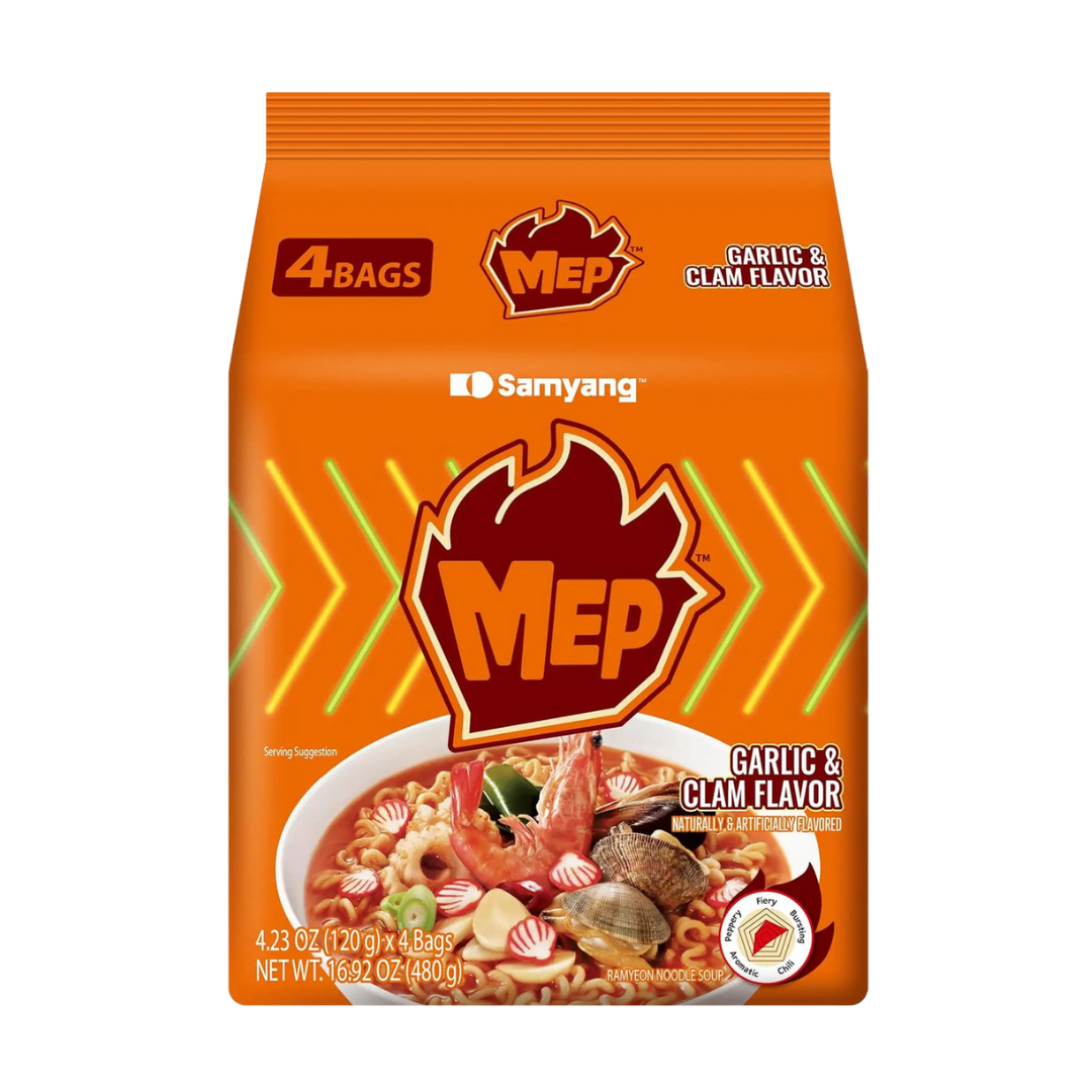 Mep Garlic Shellfish Ramyeon (4pcs x1)