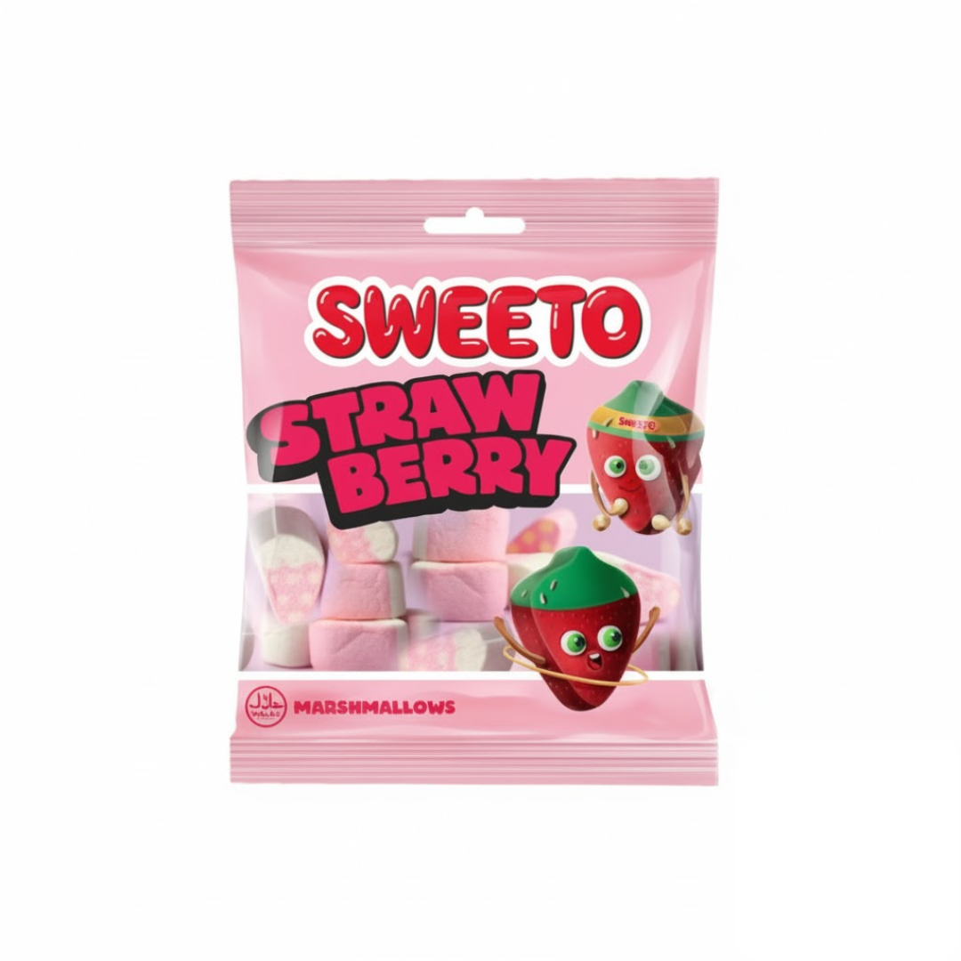 Sweeto Strawberry Marshmallow (60g)