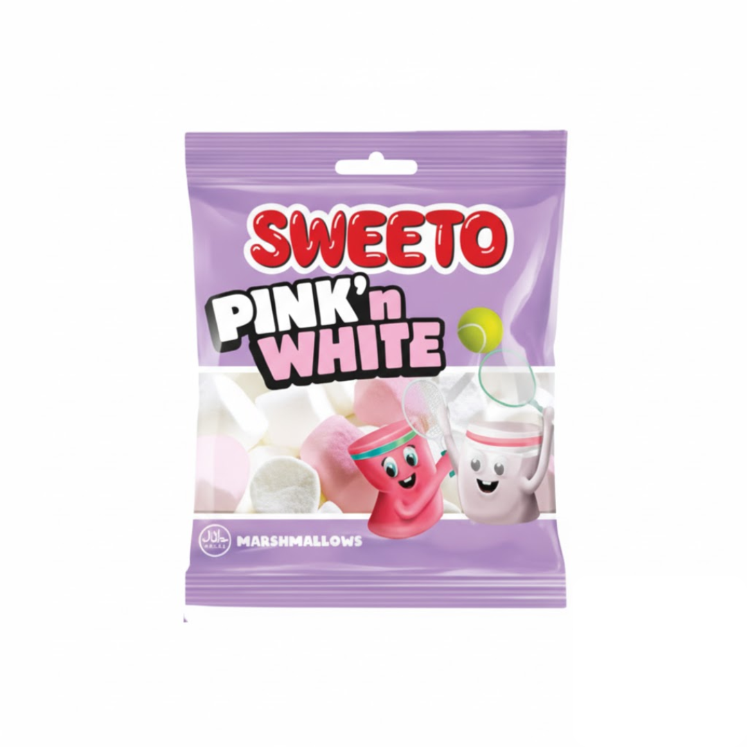 Sweeto Pink'nWhite Marshmallow (60g)