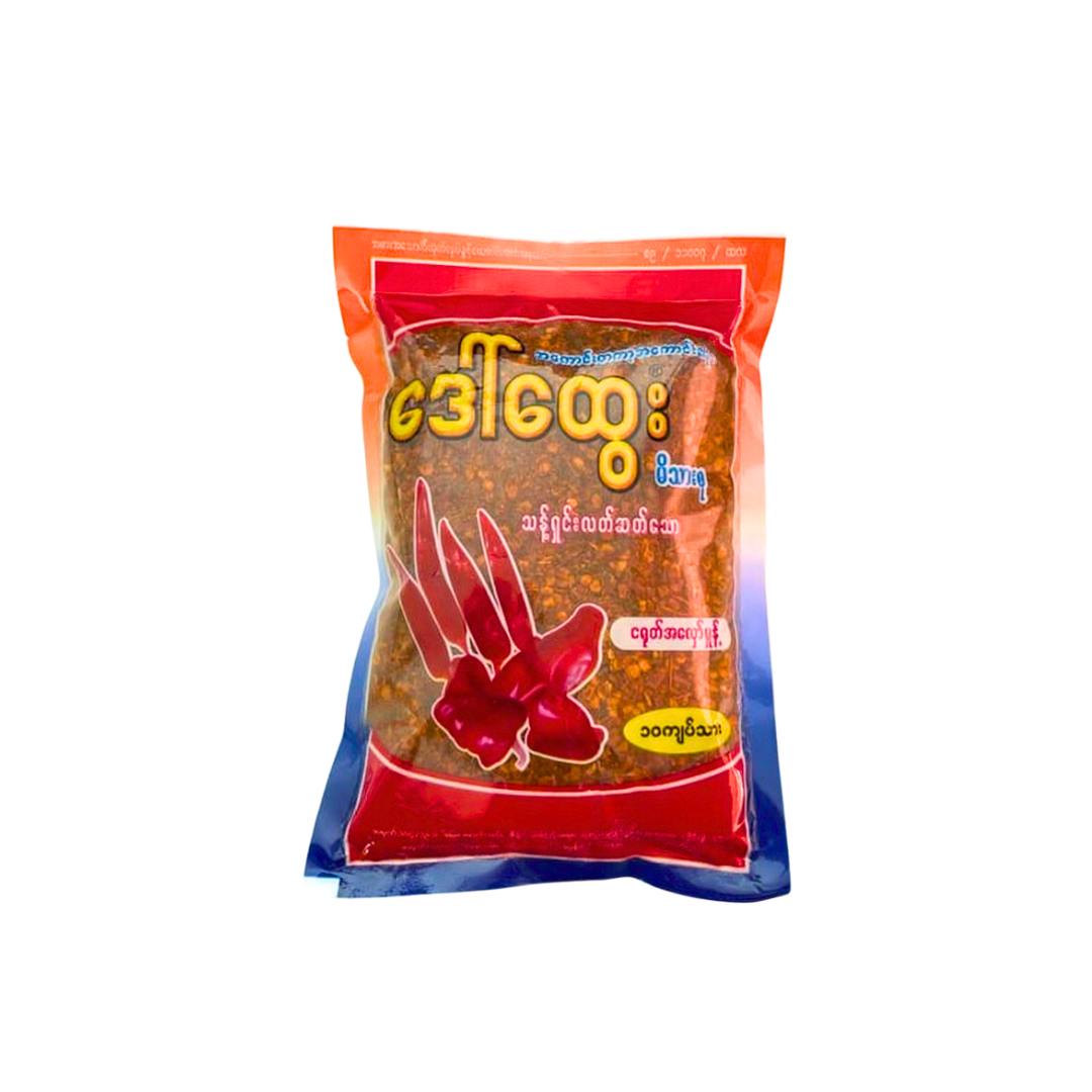 Daw Htwe Coarse Chilli Powder_ ဒေါ် ထွေး ငရုတ်အလှော်မှုန့် (160g)