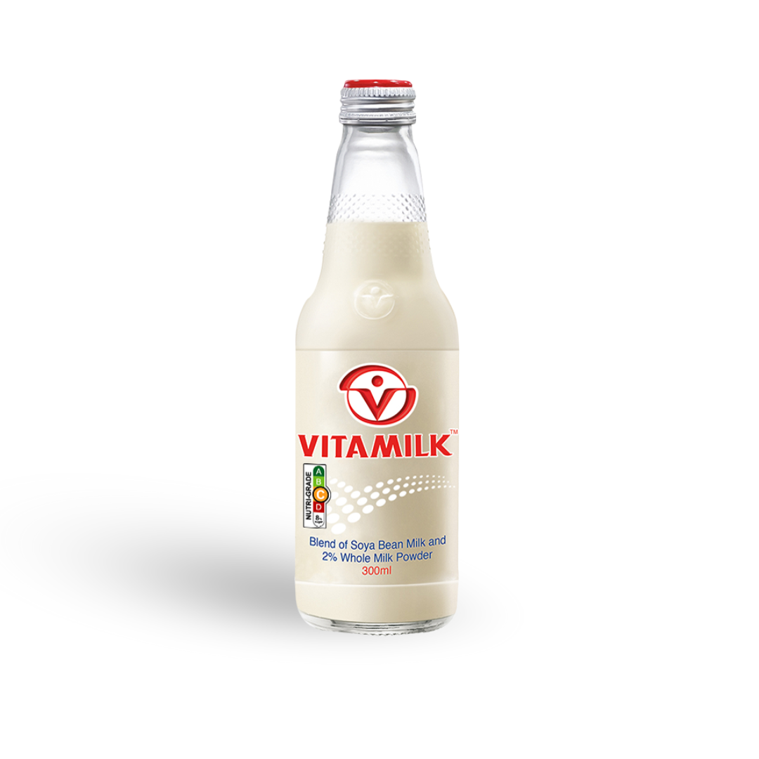Vita Milk_Soy Milk Bottle (300ml)